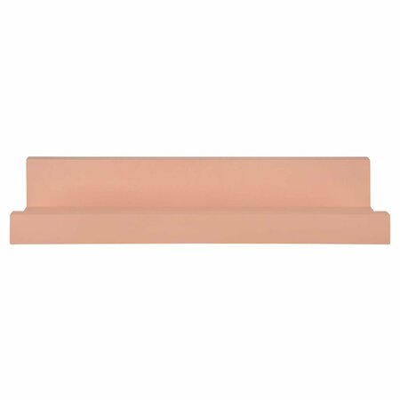 HOMEROOTS 3.5 x 20 x 5.15 in. Pale Orange Floating Shelf 383253